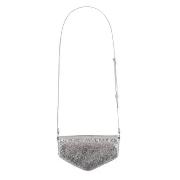 DKNY • Silver Milano Downtown Crossbody Bag - Picture 8 of 12
